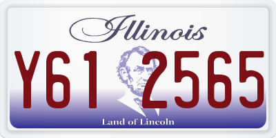 IL license plate Y612565