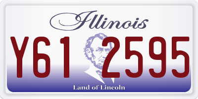 IL license plate Y612595