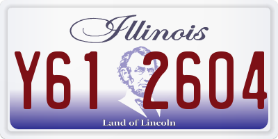 IL license plate Y612604