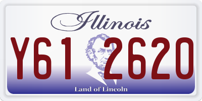 IL license plate Y612620