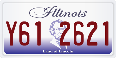 IL license plate Y612621