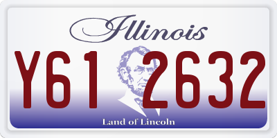 IL license plate Y612632
