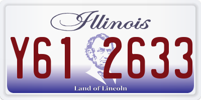 IL license plate Y612633