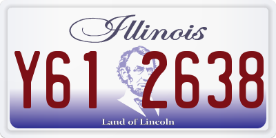 IL license plate Y612638