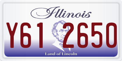 IL license plate Y612650