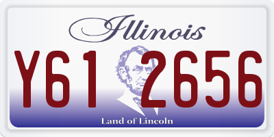 IL license plate Y612656