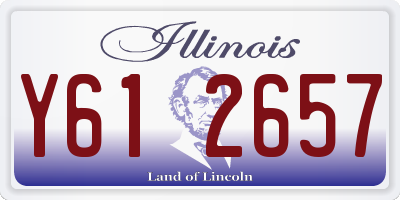 IL license plate Y612657