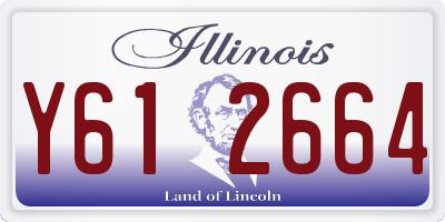 IL license plate Y612664
