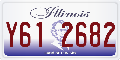 IL license plate Y612682