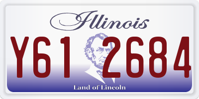IL license plate Y612684