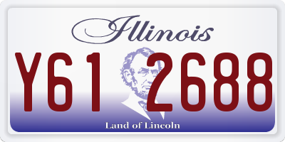 IL license plate Y612688