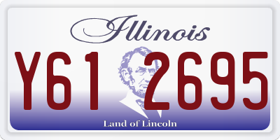 IL license plate Y612695