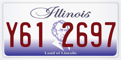 IL license plate Y612697