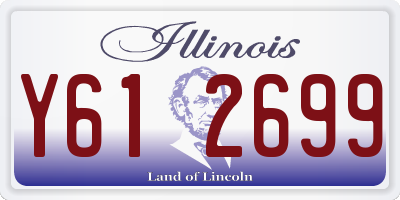 IL license plate Y612699
