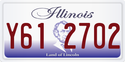 IL license plate Y612702