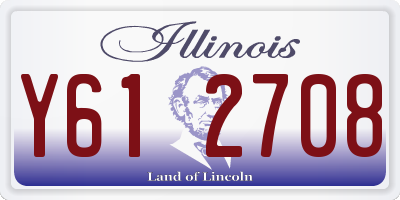 IL license plate Y612708