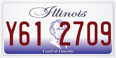 IL license plate Y612709