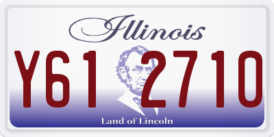 IL license plate Y612710