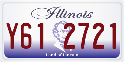 IL license plate Y612721