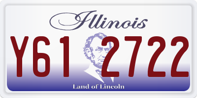 IL license plate Y612722