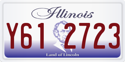 IL license plate Y612723