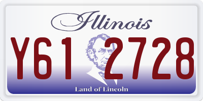 IL license plate Y612728