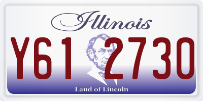 IL license plate Y612730