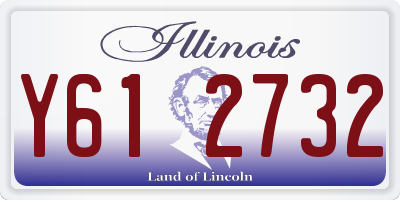 IL license plate Y612732