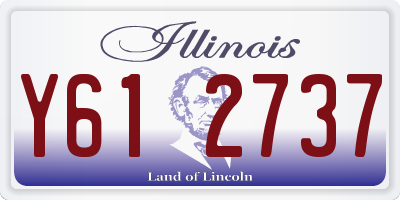 IL license plate Y612737