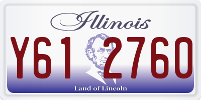 IL license plate Y612760