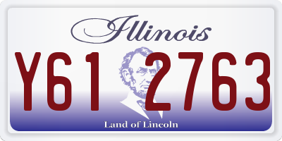 IL license plate Y612763