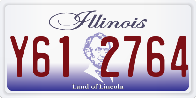 IL license plate Y612764