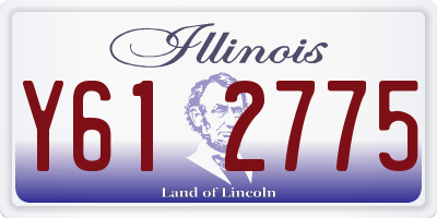 IL license plate Y612775