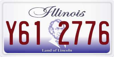 IL license plate Y612776