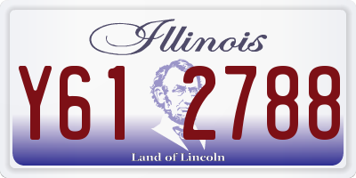 IL license plate Y612788