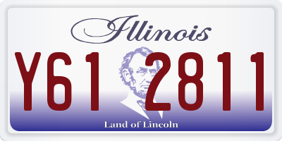 IL license plate Y612811