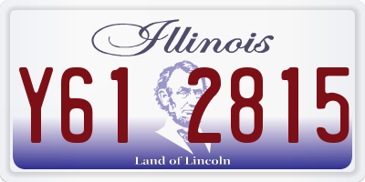 IL license plate Y612815