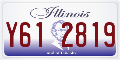 IL license plate Y612819