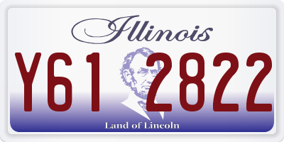 IL license plate Y612822
