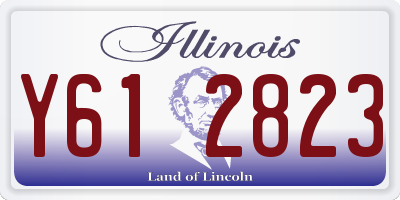 IL license plate Y612823