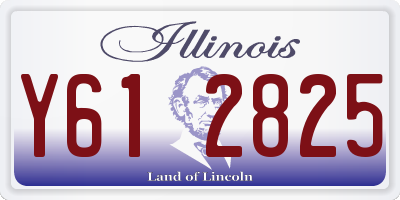 IL license plate Y612825