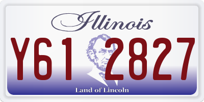 IL license plate Y612827