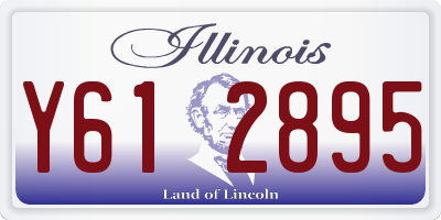 IL license plate Y612895