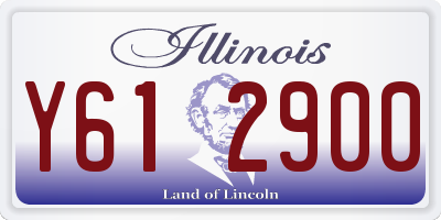 IL license plate Y612900