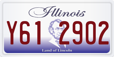 IL license plate Y612902