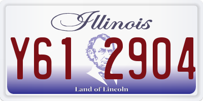 IL license plate Y612904