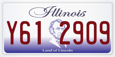 IL license plate Y612909