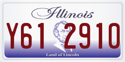IL license plate Y612910