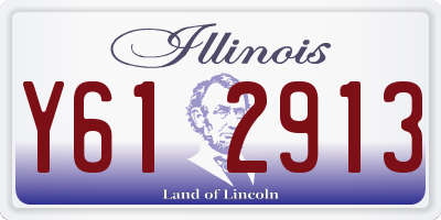 IL license plate Y612913