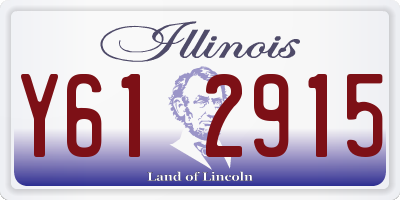 IL license plate Y612915